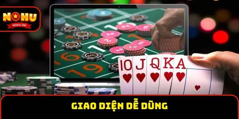 Giao diện dễ dùng cả trên máy tính và điện thoại