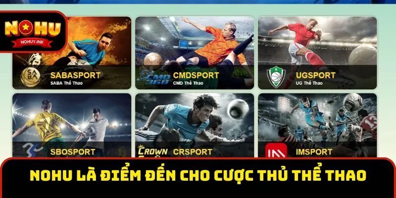 Nohu là điểm đến lý tưởng cho cược thủ thể thao