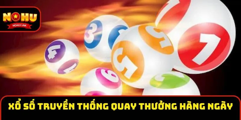 Xổ số truyền thống quay thưởng hàng ngày